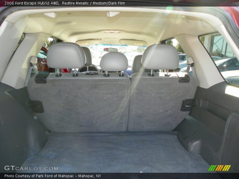  2006 Escape Hybrid 4WD Trunk