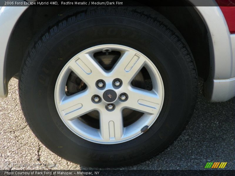  2006 Escape Hybrid 4WD Wheel