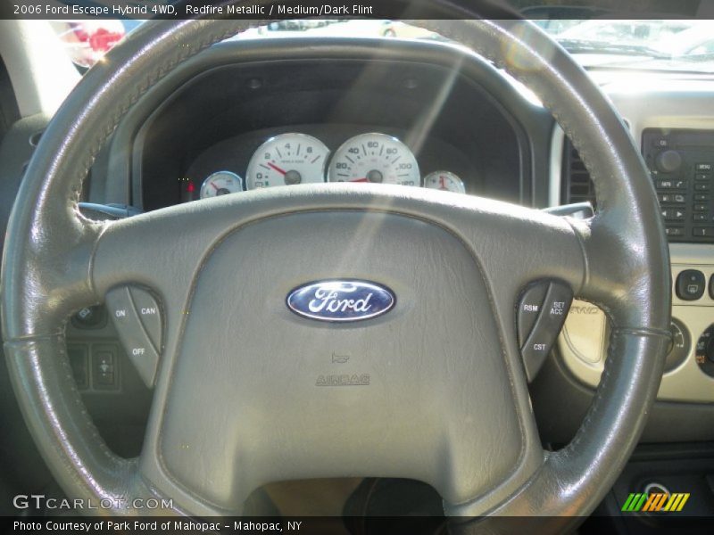  2006 Escape Hybrid 4WD Steering Wheel