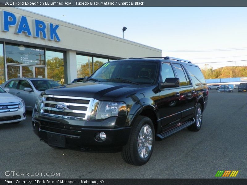 Tuxedo Black Metallic / Charcoal Black 2011 Ford Expedition EL Limited 4x4