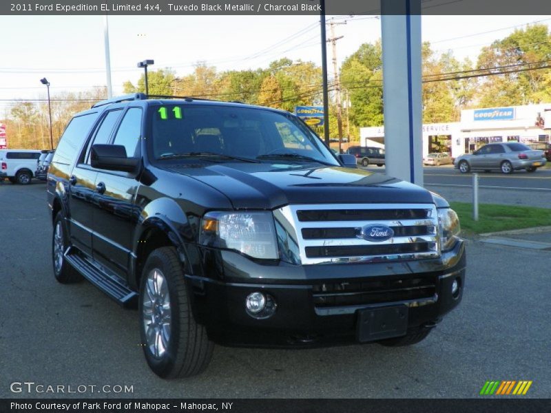 Tuxedo Black Metallic / Charcoal Black 2011 Ford Expedition EL Limited 4x4