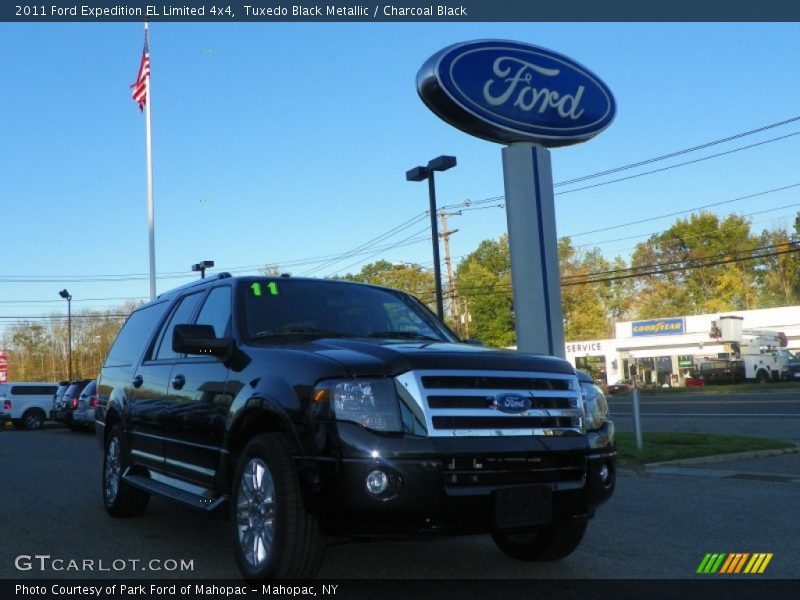 Tuxedo Black Metallic / Charcoal Black 2011 Ford Expedition EL Limited 4x4