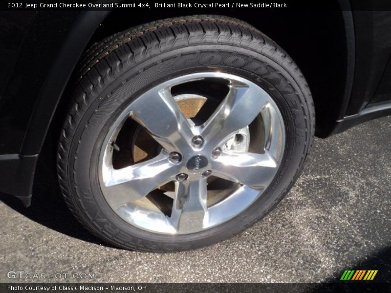  2012 Grand Cherokee Overland Summit 4x4 Wheel