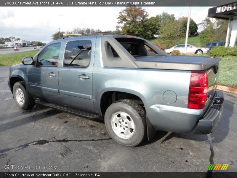 Blue Granite Metallic / Dark Titanium/Light Titanium 2008 Chevrolet Avalanche LT 4x4