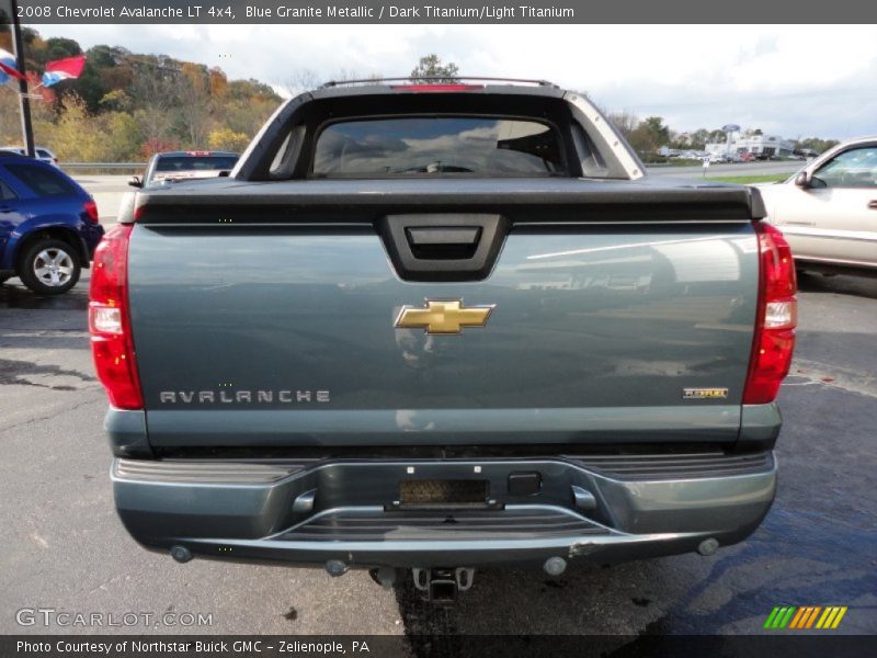 Blue Granite Metallic / Dark Titanium/Light Titanium 2008 Chevrolet Avalanche LT 4x4