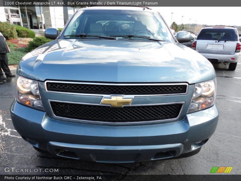 Blue Granite Metallic / Dark Titanium/Light Titanium 2008 Chevrolet Avalanche LT 4x4