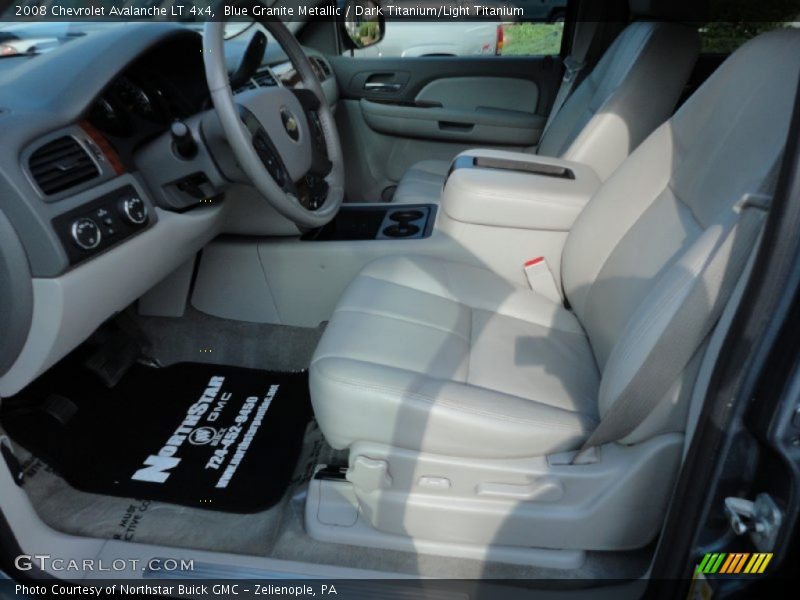 Blue Granite Metallic / Dark Titanium/Light Titanium 2008 Chevrolet Avalanche LT 4x4
