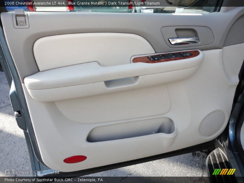 Blue Granite Metallic / Dark Titanium/Light Titanium 2008 Chevrolet Avalanche LT 4x4