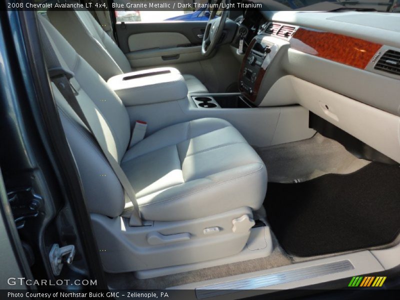 Blue Granite Metallic / Dark Titanium/Light Titanium 2008 Chevrolet Avalanche LT 4x4