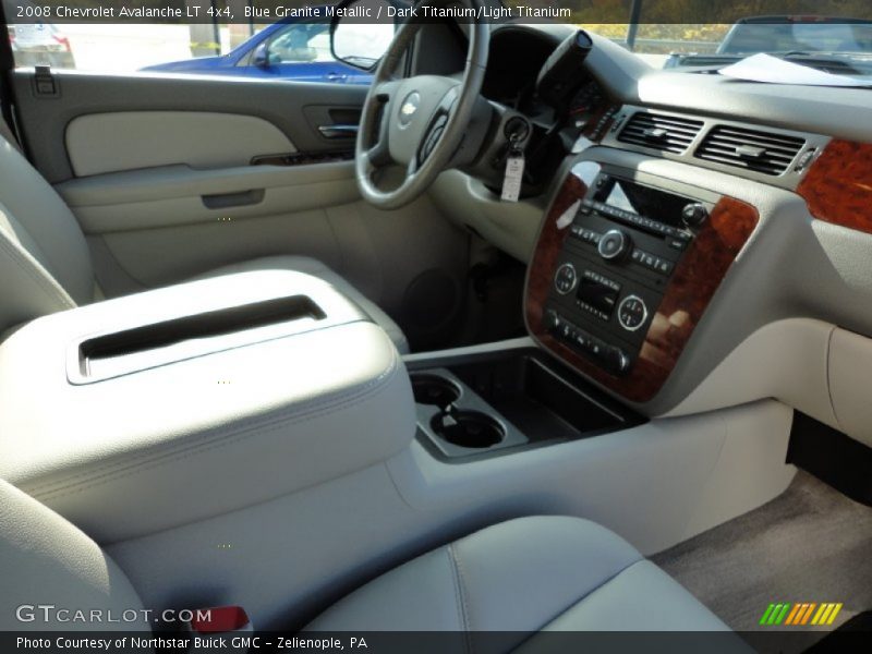 Blue Granite Metallic / Dark Titanium/Light Titanium 2008 Chevrolet Avalanche LT 4x4