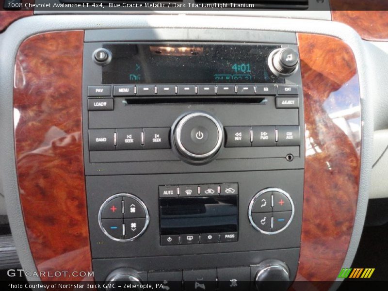 Blue Granite Metallic / Dark Titanium/Light Titanium 2008 Chevrolet Avalanche LT 4x4