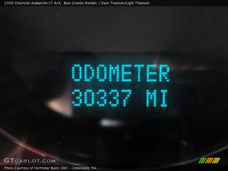 Blue Granite Metallic / Dark Titanium/Light Titanium 2008 Chevrolet Avalanche LT 4x4