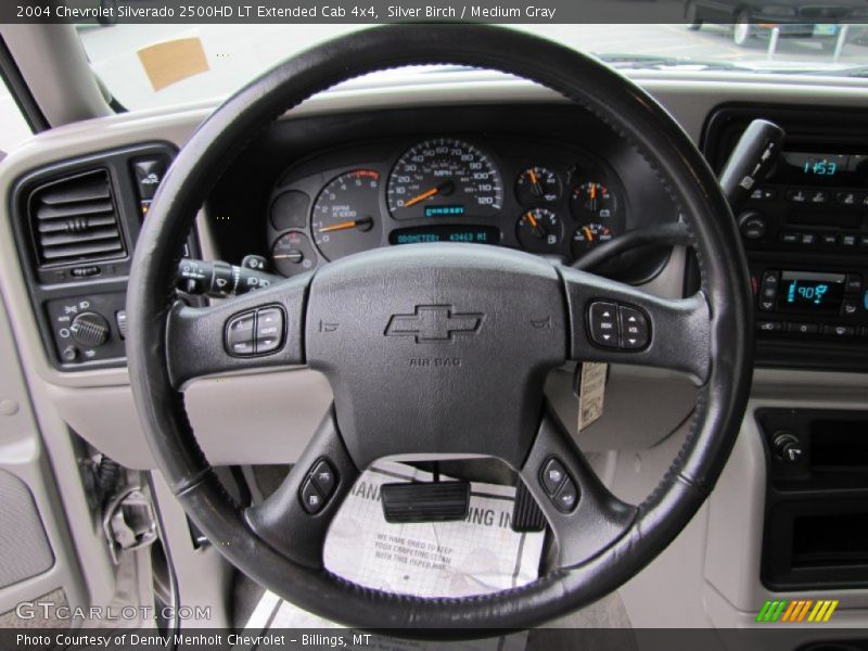  2004 Silverado 2500HD LT Extended Cab 4x4 Steering Wheel