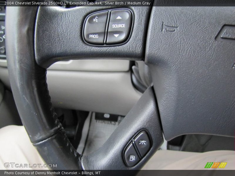 Silver Birch / Medium Gray 2004 Chevrolet Silverado 2500HD LT Extended Cab 4x4