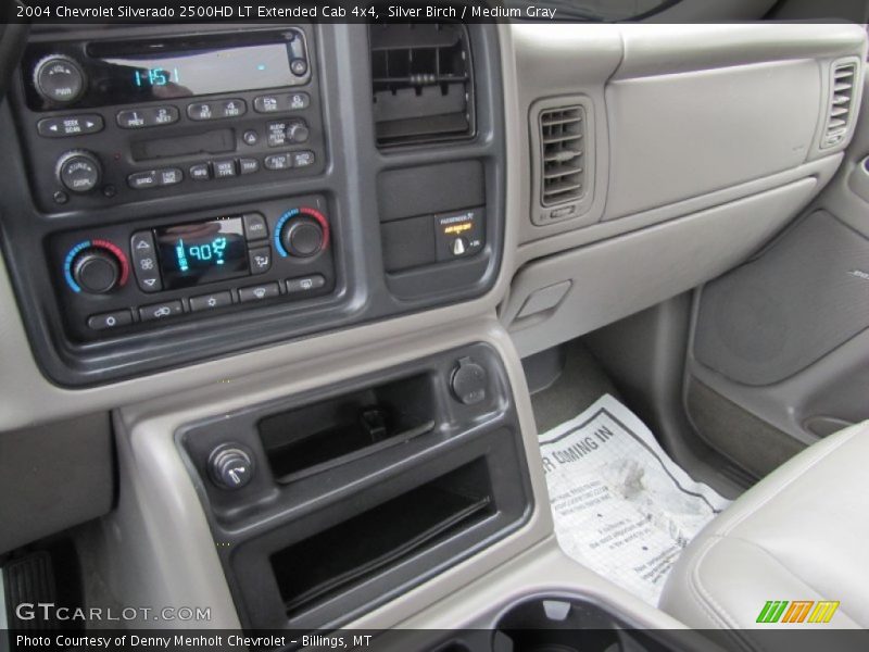 Silver Birch / Medium Gray 2004 Chevrolet Silverado 2500HD LT Extended Cab 4x4
