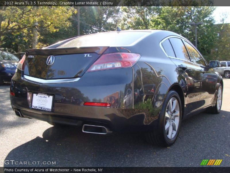 Graphite Luster Metallic / Ebony 2012 Acura TL 3.5 Technology