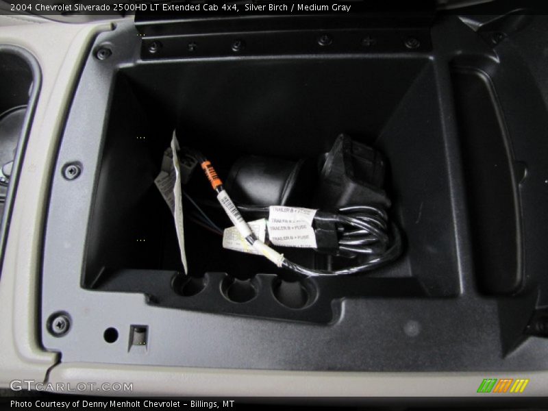 Silver Birch / Medium Gray 2004 Chevrolet Silverado 2500HD LT Extended Cab 4x4