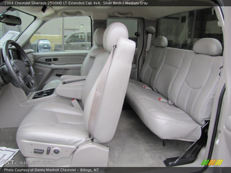  2004 Silverado 2500HD LT Extended Cab 4x4 Medium Gray Interior