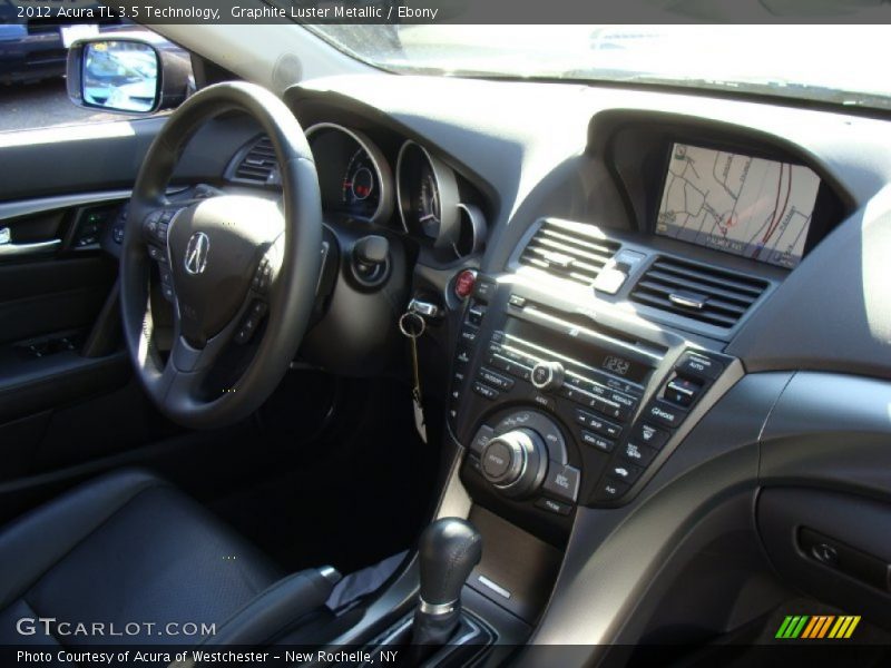 Graphite Luster Metallic / Ebony 2012 Acura TL 3.5 Technology