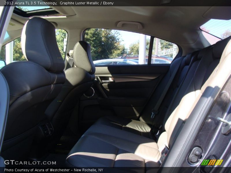Graphite Luster Metallic / Ebony 2012 Acura TL 3.5 Technology