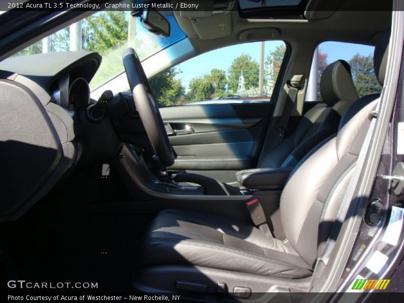 Graphite Luster Metallic / Ebony 2012 Acura TL 3.5 Technology