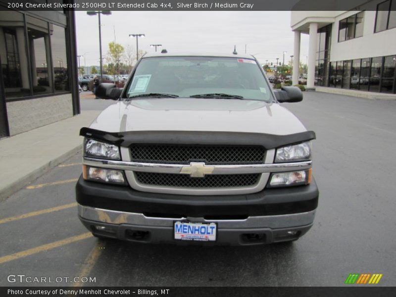Silver Birch / Medium Gray 2004 Chevrolet Silverado 2500HD LT Extended Cab 4x4