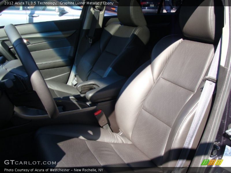 Graphite Luster Metallic / Ebony 2012 Acura TL 3.5 Technology