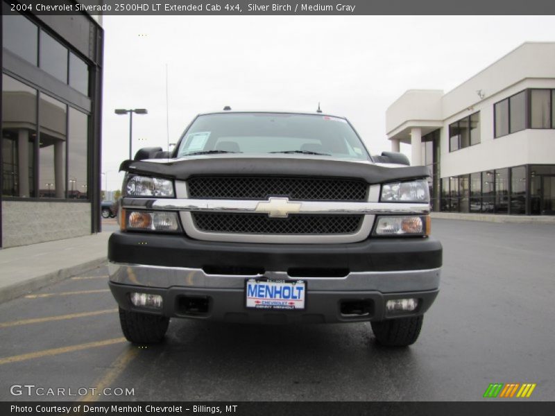 Silver Birch / Medium Gray 2004 Chevrolet Silverado 2500HD LT Extended Cab 4x4