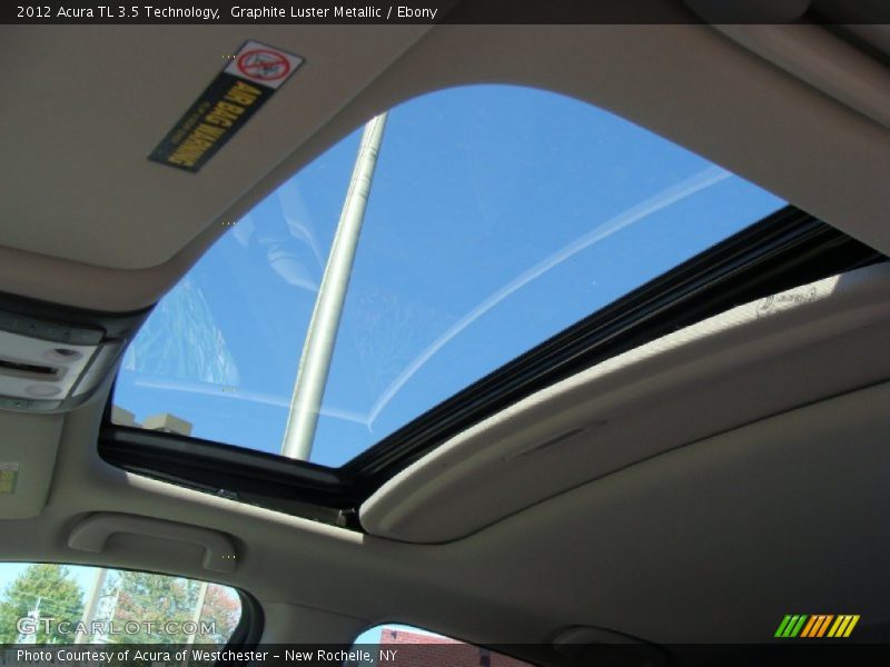 Sunroof of 2012 TL 3.5 Technology