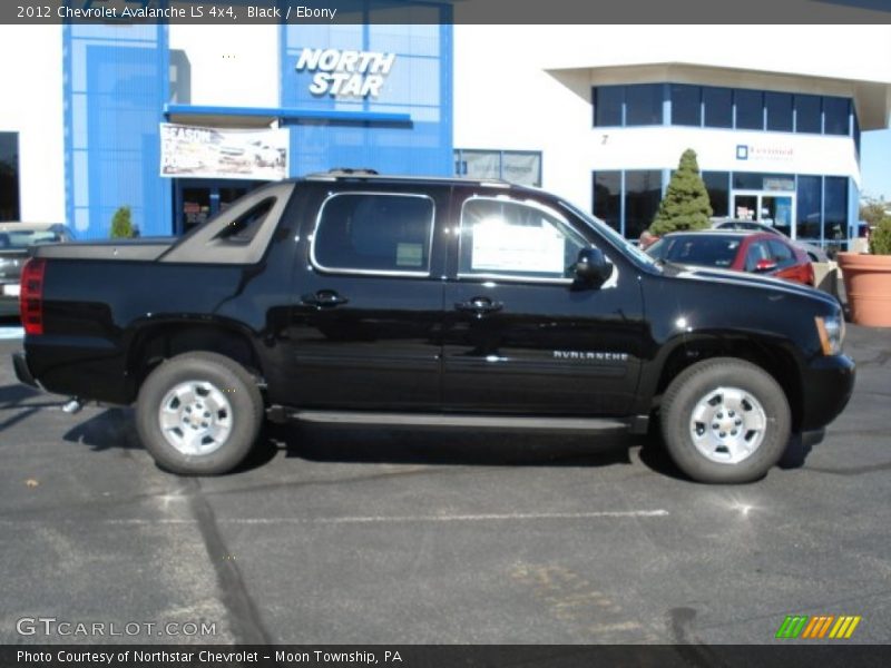 Black / Ebony 2012 Chevrolet Avalanche LS 4x4