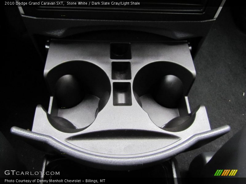Stone White / Dark Slate Gray/Light Shale 2010 Dodge Grand Caravan SXT