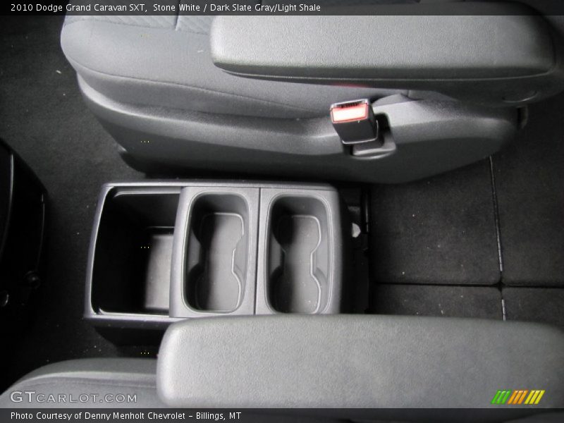 Stone White / Dark Slate Gray/Light Shale 2010 Dodge Grand Caravan SXT