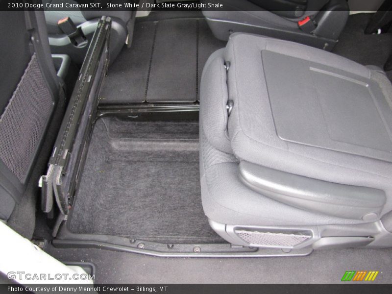 Stone White / Dark Slate Gray/Light Shale 2010 Dodge Grand Caravan SXT