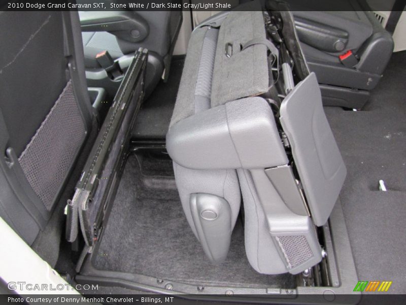 Stone White / Dark Slate Gray/Light Shale 2010 Dodge Grand Caravan SXT