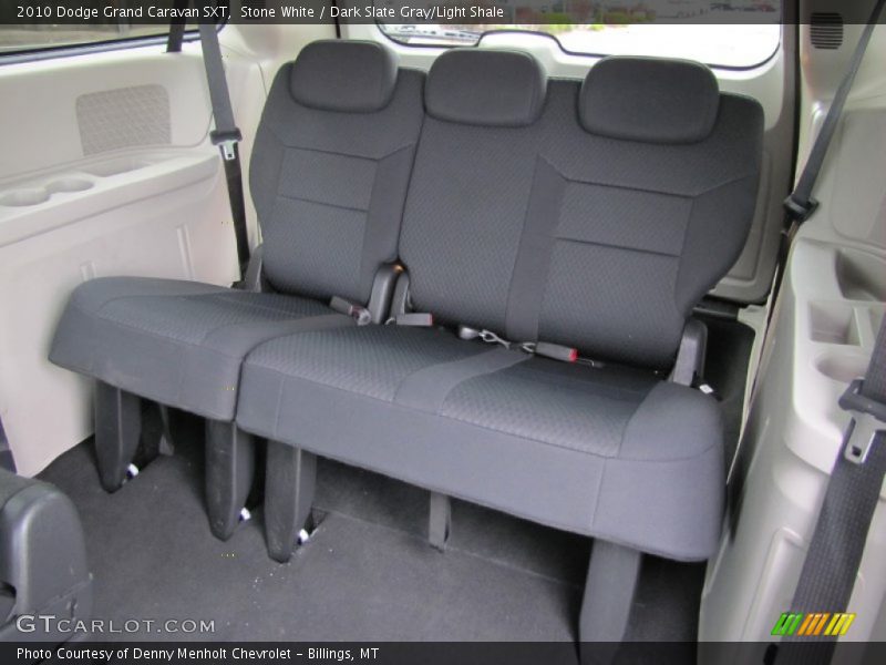 Stone White / Dark Slate Gray/Light Shale 2010 Dodge Grand Caravan SXT