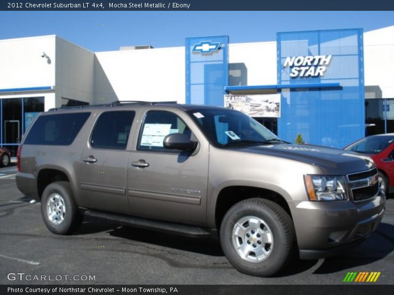 Mocha Steel Metallic / Ebony 2012 Chevrolet Suburban LT 4x4