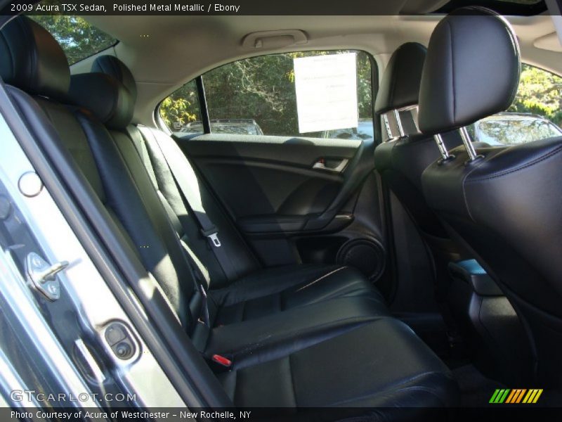 Polished Metal Metallic / Ebony 2009 Acura TSX Sedan