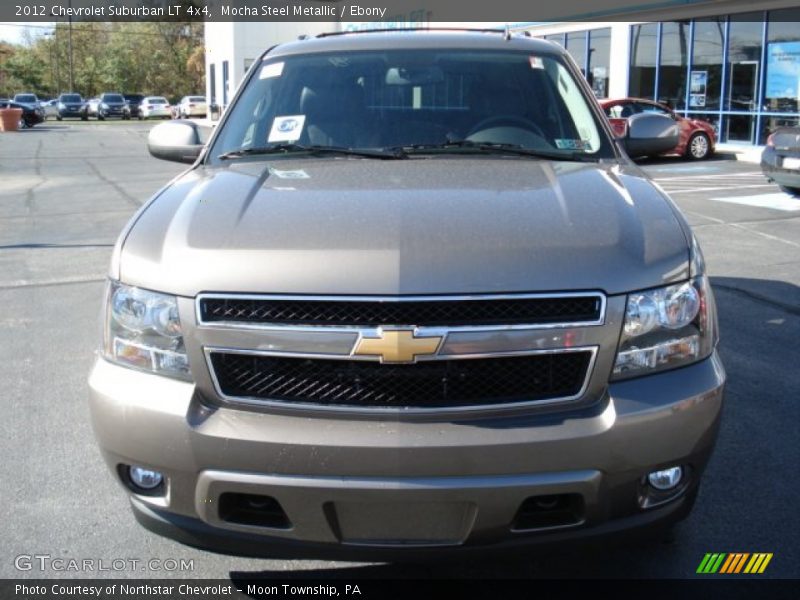 Mocha Steel Metallic / Ebony 2012 Chevrolet Suburban LT 4x4