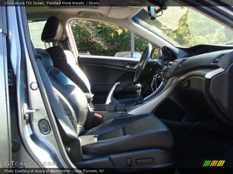 Polished Metal Metallic / Ebony 2009 Acura TSX Sedan