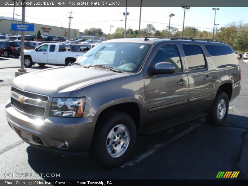 Mocha Steel Metallic / Ebony 2012 Chevrolet Suburban LT 4x4