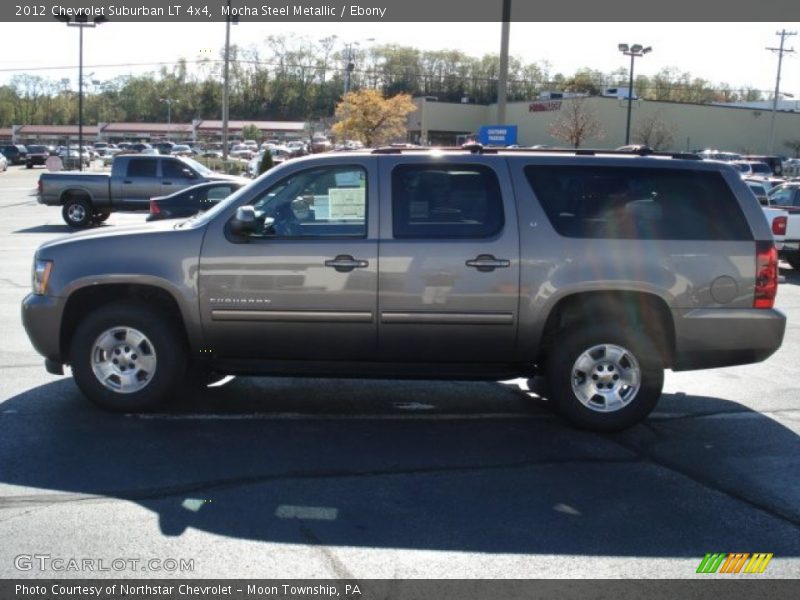 Mocha Steel Metallic / Ebony 2012 Chevrolet Suburban LT 4x4