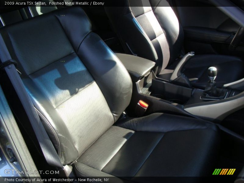 Polished Metal Metallic / Ebony 2009 Acura TSX Sedan