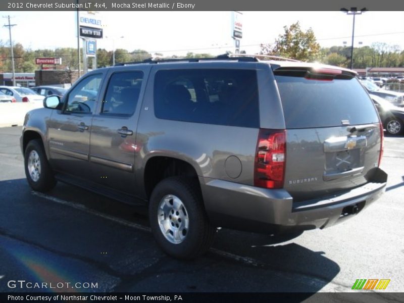 Mocha Steel Metallic / Ebony 2012 Chevrolet Suburban LT 4x4