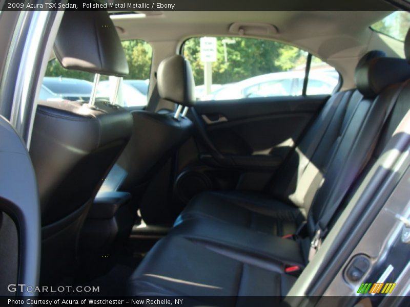 Polished Metal Metallic / Ebony 2009 Acura TSX Sedan