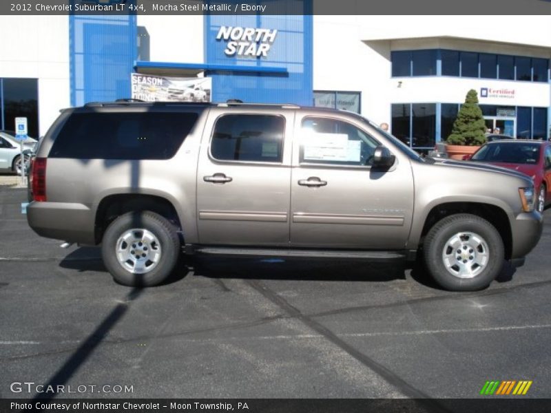Mocha Steel Metallic / Ebony 2012 Chevrolet Suburban LT 4x4
