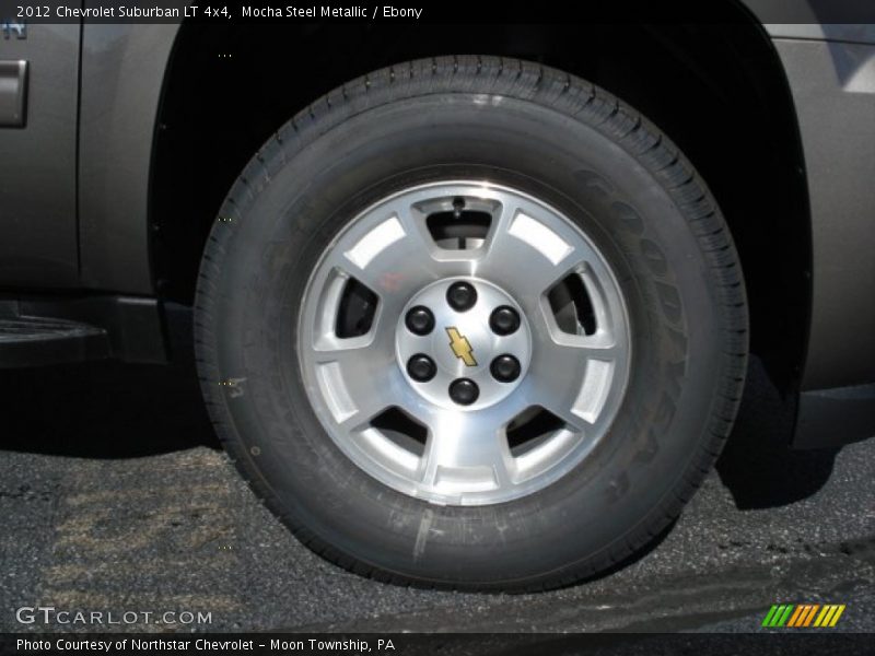 Mocha Steel Metallic / Ebony 2012 Chevrolet Suburban LT 4x4