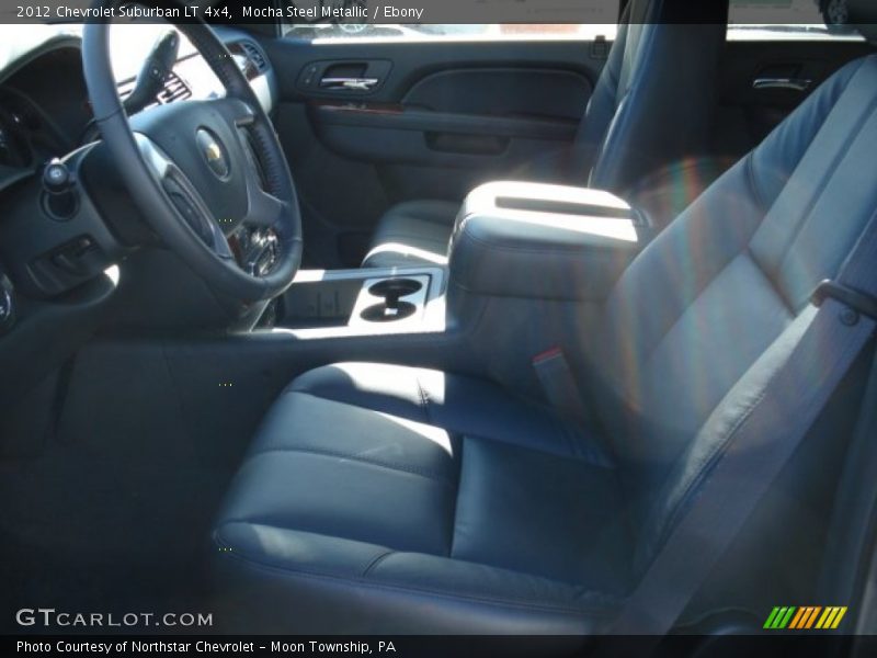 Mocha Steel Metallic / Ebony 2012 Chevrolet Suburban LT 4x4