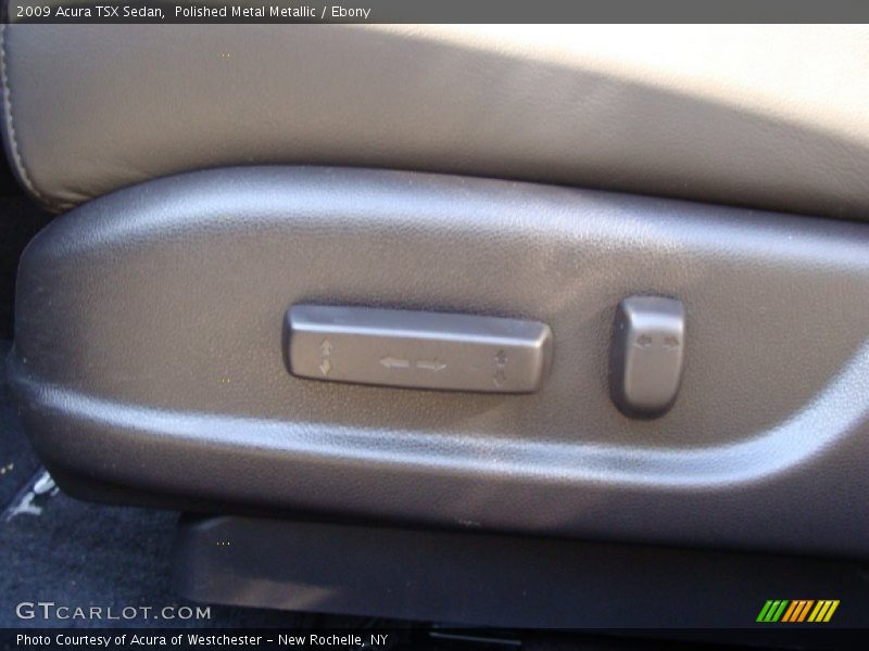 Polished Metal Metallic / Ebony 2009 Acura TSX Sedan