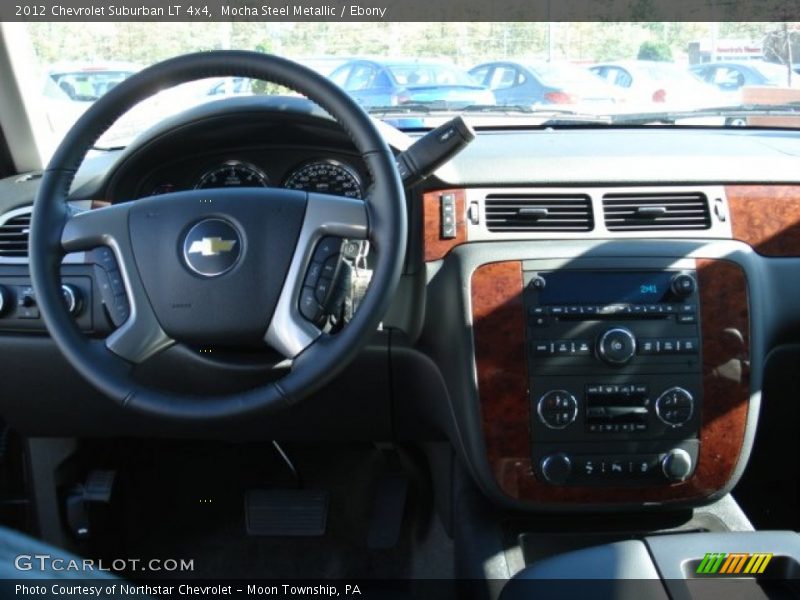 Mocha Steel Metallic / Ebony 2012 Chevrolet Suburban LT 4x4
