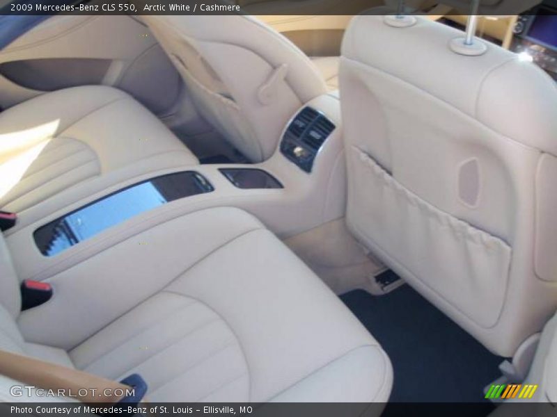 Arctic White / Cashmere 2009 Mercedes-Benz CLS 550